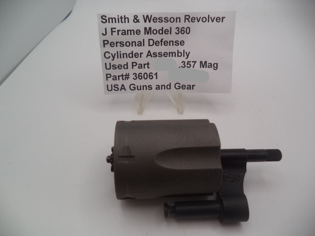 Smith & Wesson J Frame Model 340 / 360 Titanium Cylinder Assembly - .357 Magnum