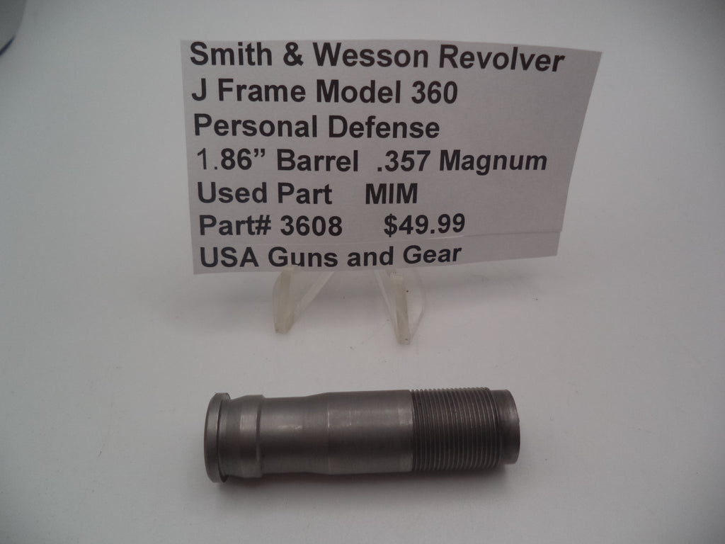 3608 Smith & Wesson Revolver J Frame Model 360 Personal Defense Barrel 1.86"