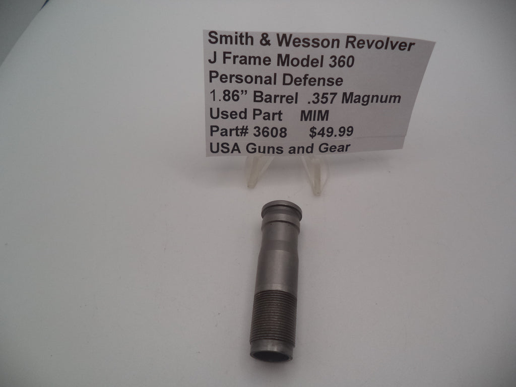 3608 Smith & Wesson Revolver J Frame Model 360 Personal Defense Barrel 1.86"