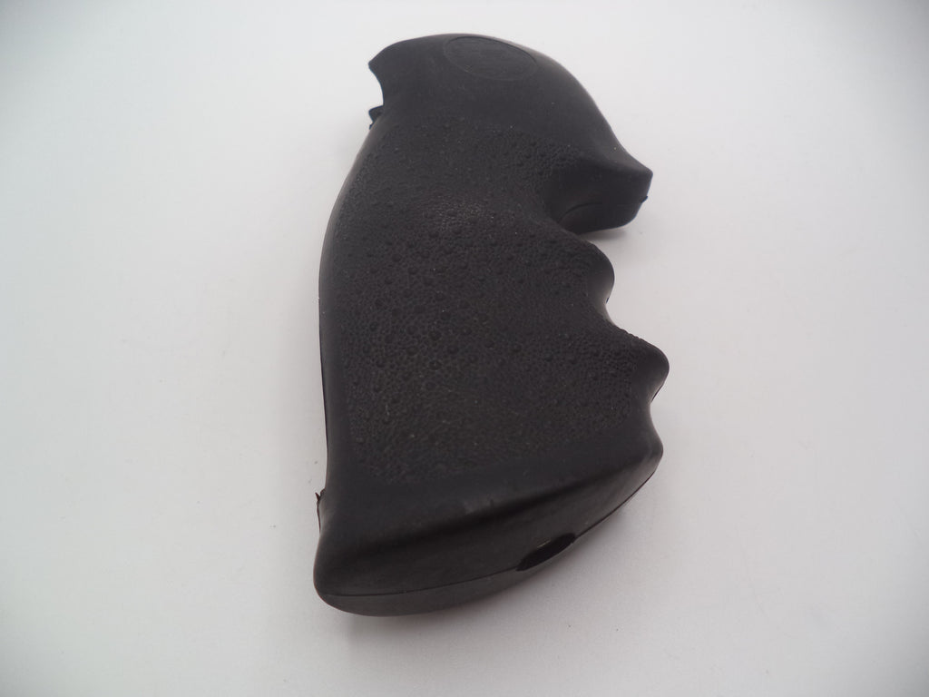 586G Smith & Wesson Revolver L Frame Model 586 Hogue Black Rubber Grips