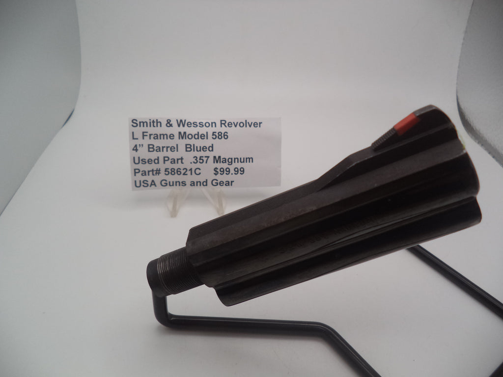 58621C Smith & Wesson Revolver L Frame Model 586 4" Barrel Blued .357 Mag.