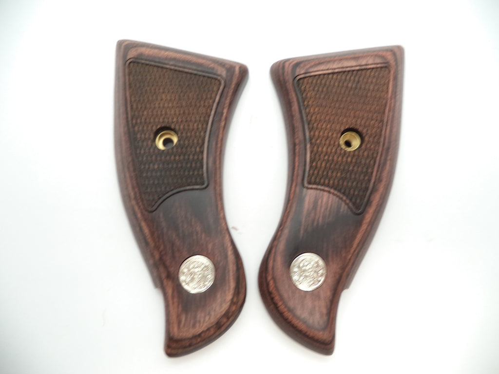 Smith & Wesson K & L Frame Checkered Dymondwood Grips - Square Butt Only - Factory New Part 219920000