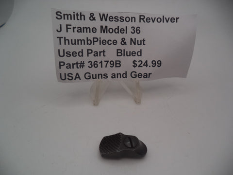 36179B Smith & Wesson Revolver J Frame Model 36 Thumbpiece & Nut