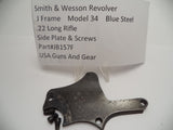 JB157F Smith & Wesson J Frame Model 34 Side Plate & Screws .22 Long Rifle