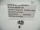 625181A Smith & Wesson N Frame Model 625 Revolver Thumb Piece & Nut .45 ACP/LC SS