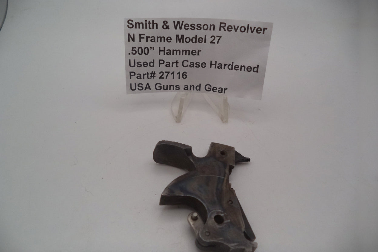 Smith & Wesson Revolver N Frame Model 27 .500" Hammer Used 27116