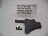 25157 Smith & Wesson N Frame Model 25 Used Blued Steel Side Plate and Screws