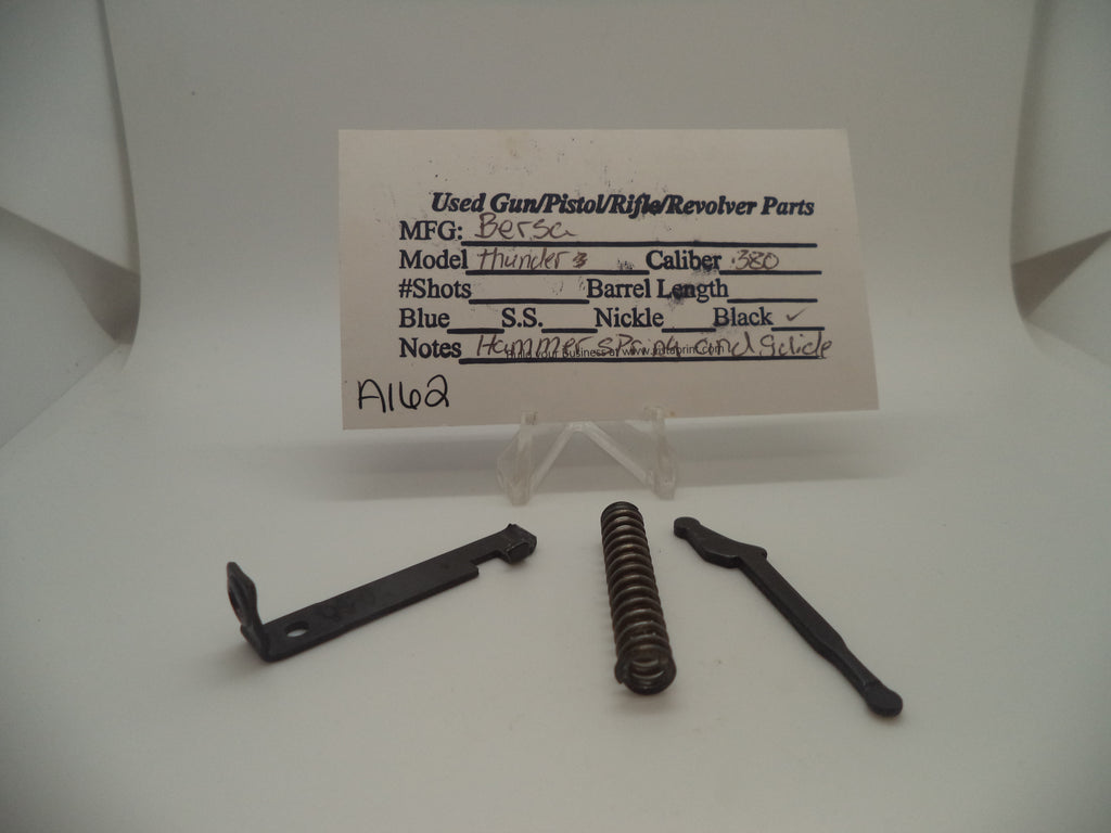 Bersa Model Thunder Caliber .380 Hammer Spring and Slide #A162