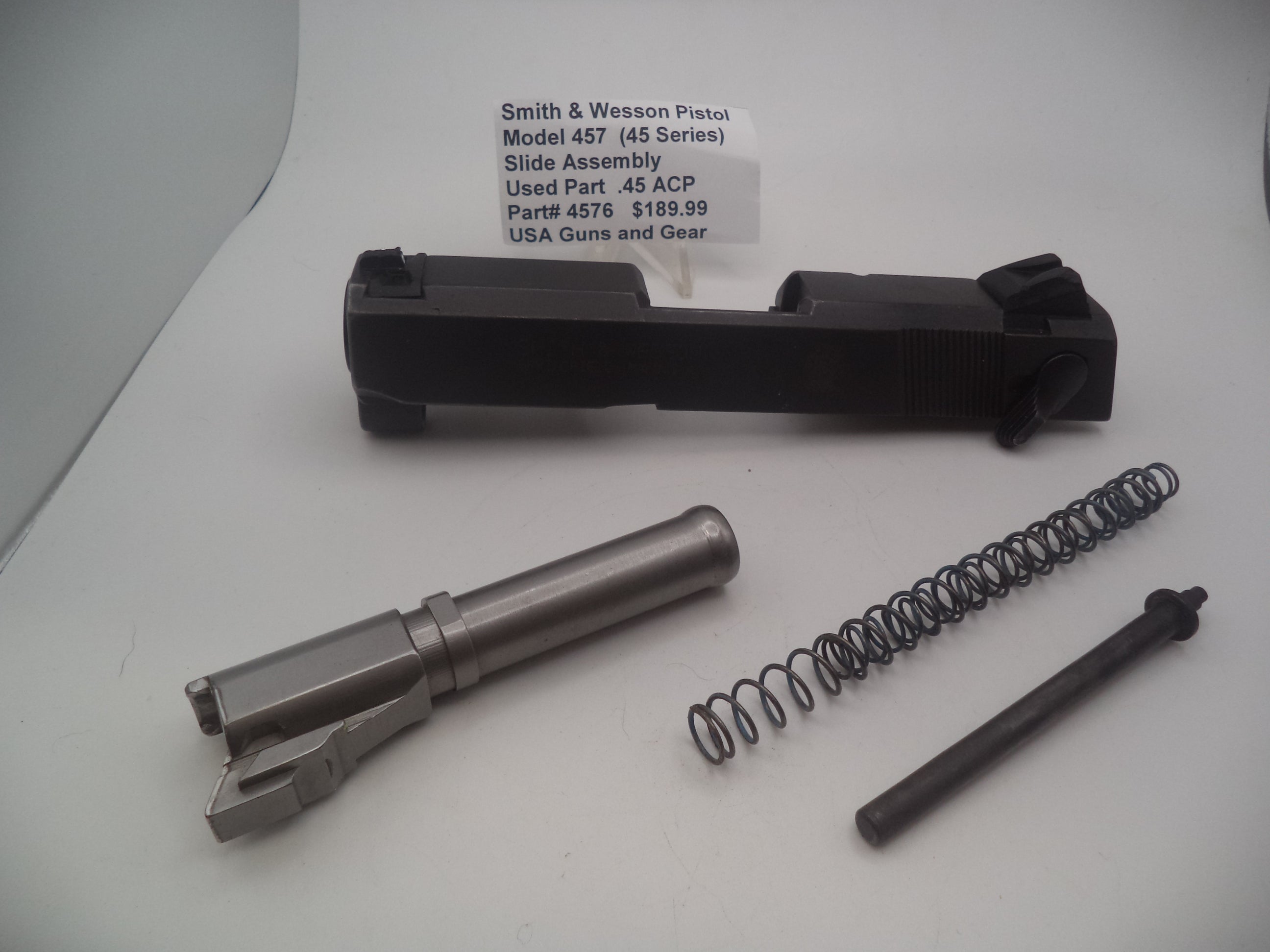 4576 Smith & Wesson Pistol Model 457 (45 Series) Slide Assembly