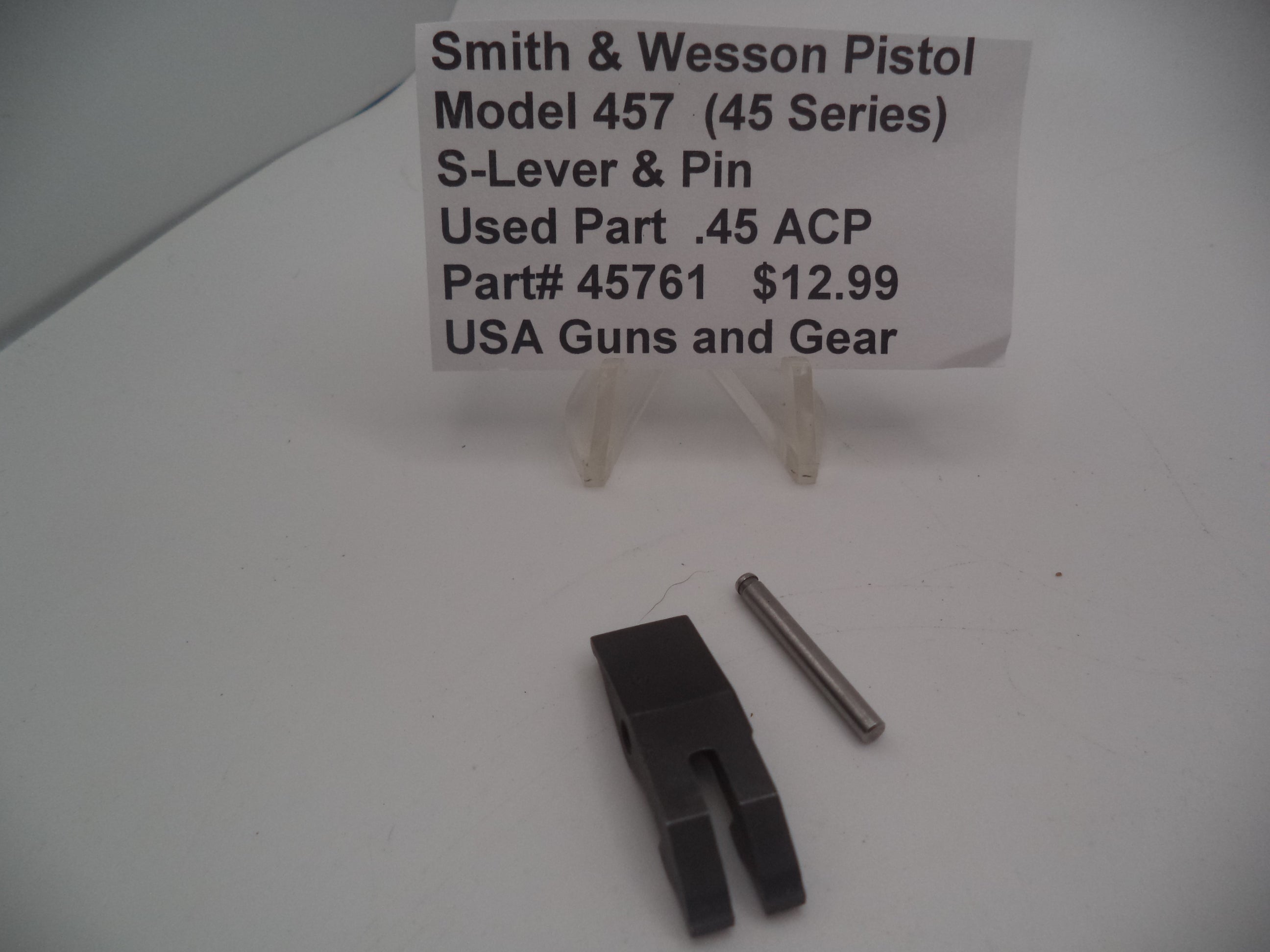 45761 Smith & Wesson Pistol Model 457 (45 Series) S-Lever Pin