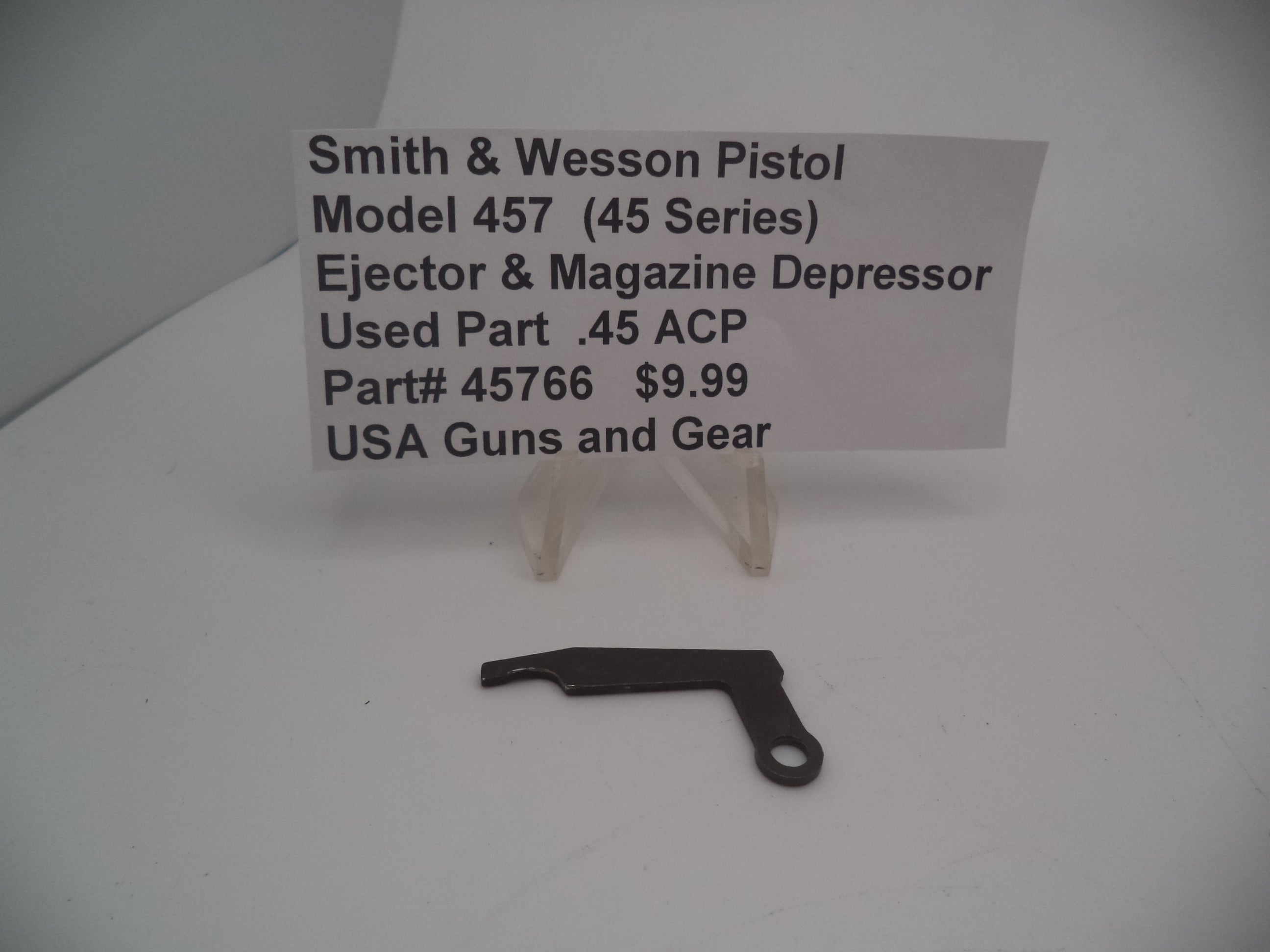 45766 Smith & Wesson Pistol Model 457 (45 Series) Ejector & Magazine Depressor