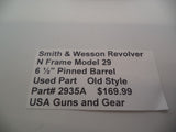 2935A Smith & Wesson N Frame Model 29 Barrel 6 1/2" Pinned Barrel Used 44 Mag