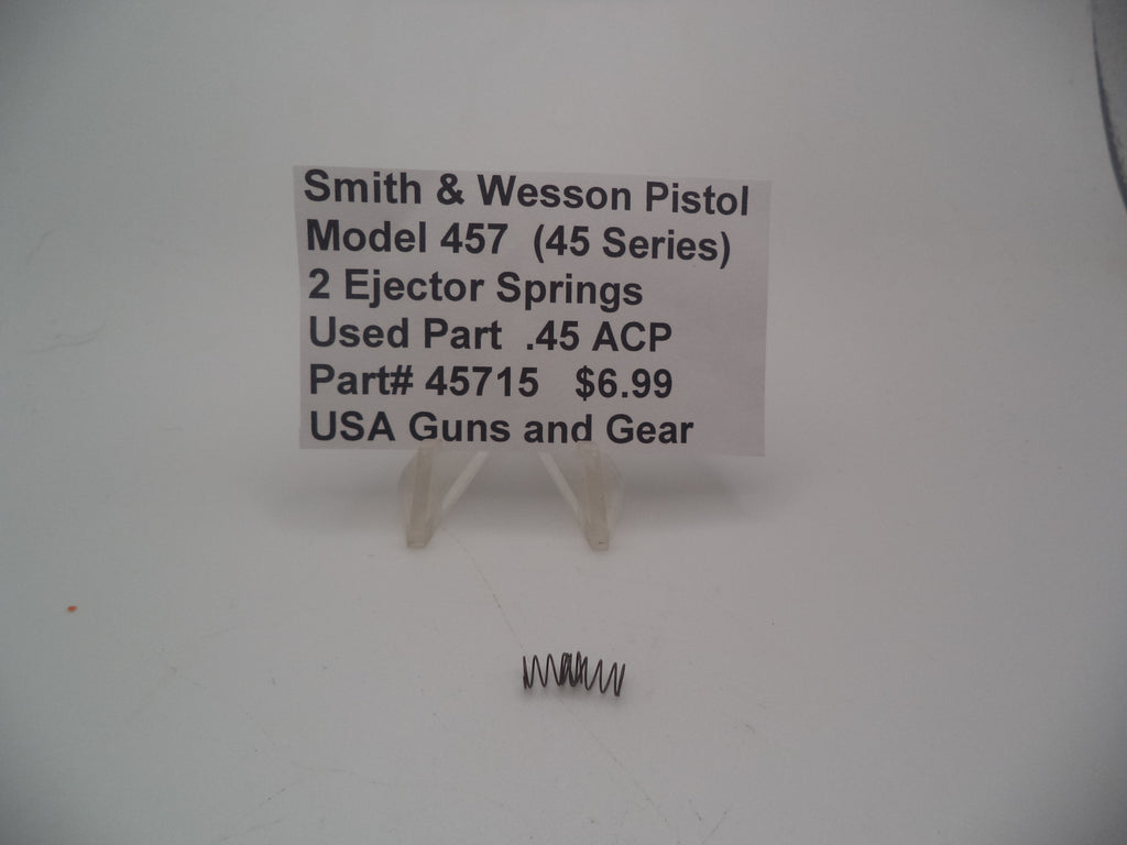 45715 Smith & Wesson Pistol Model 457 (45 Series)2 Ejector Springs Used