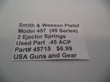 45715 Smith & Wesson Pistol Model 457 (45 Series)2 Ejector Springs Used