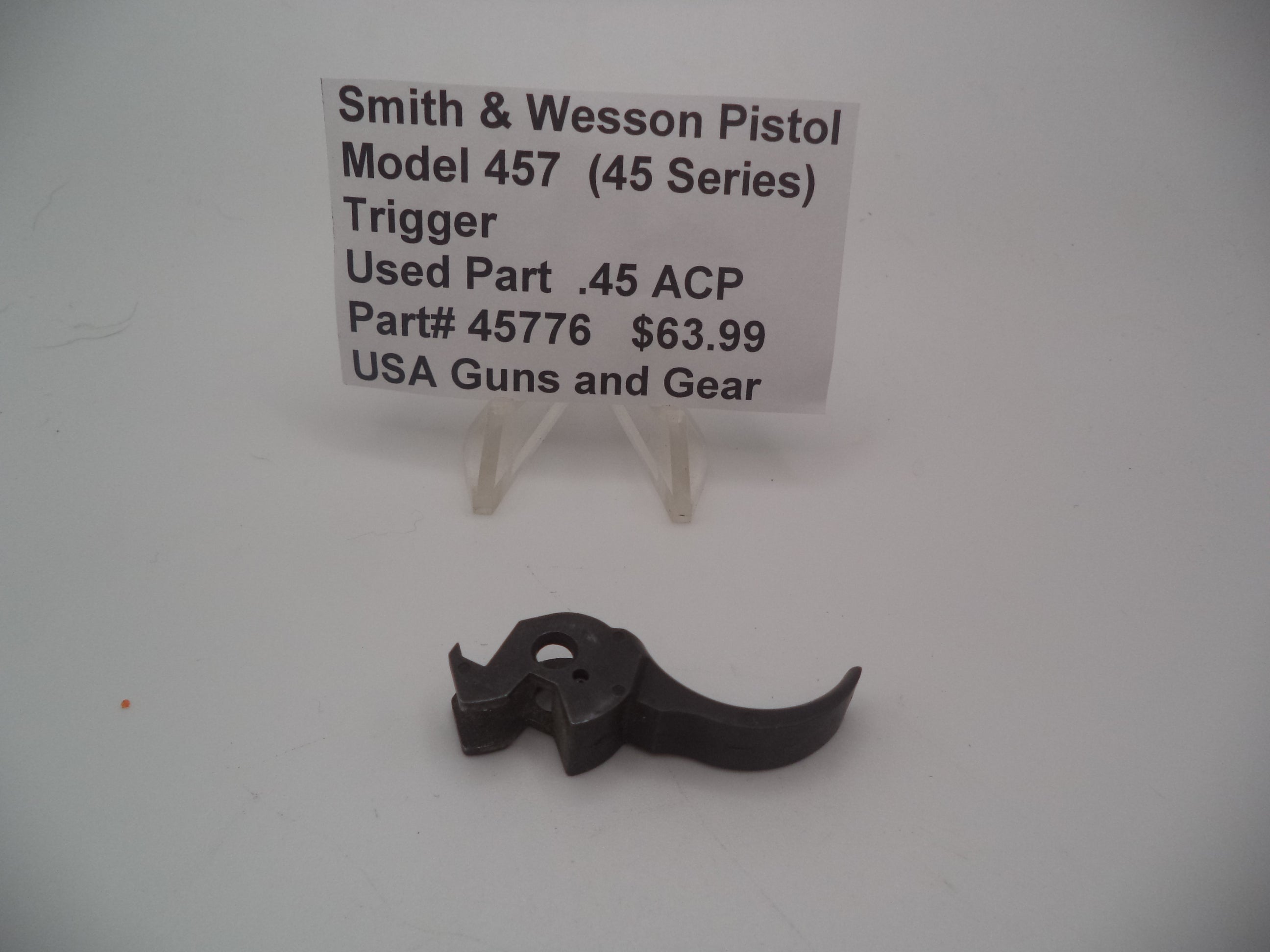 45776 Smith & Wesson Pistol Model 457 (45 Series) Trigger Used