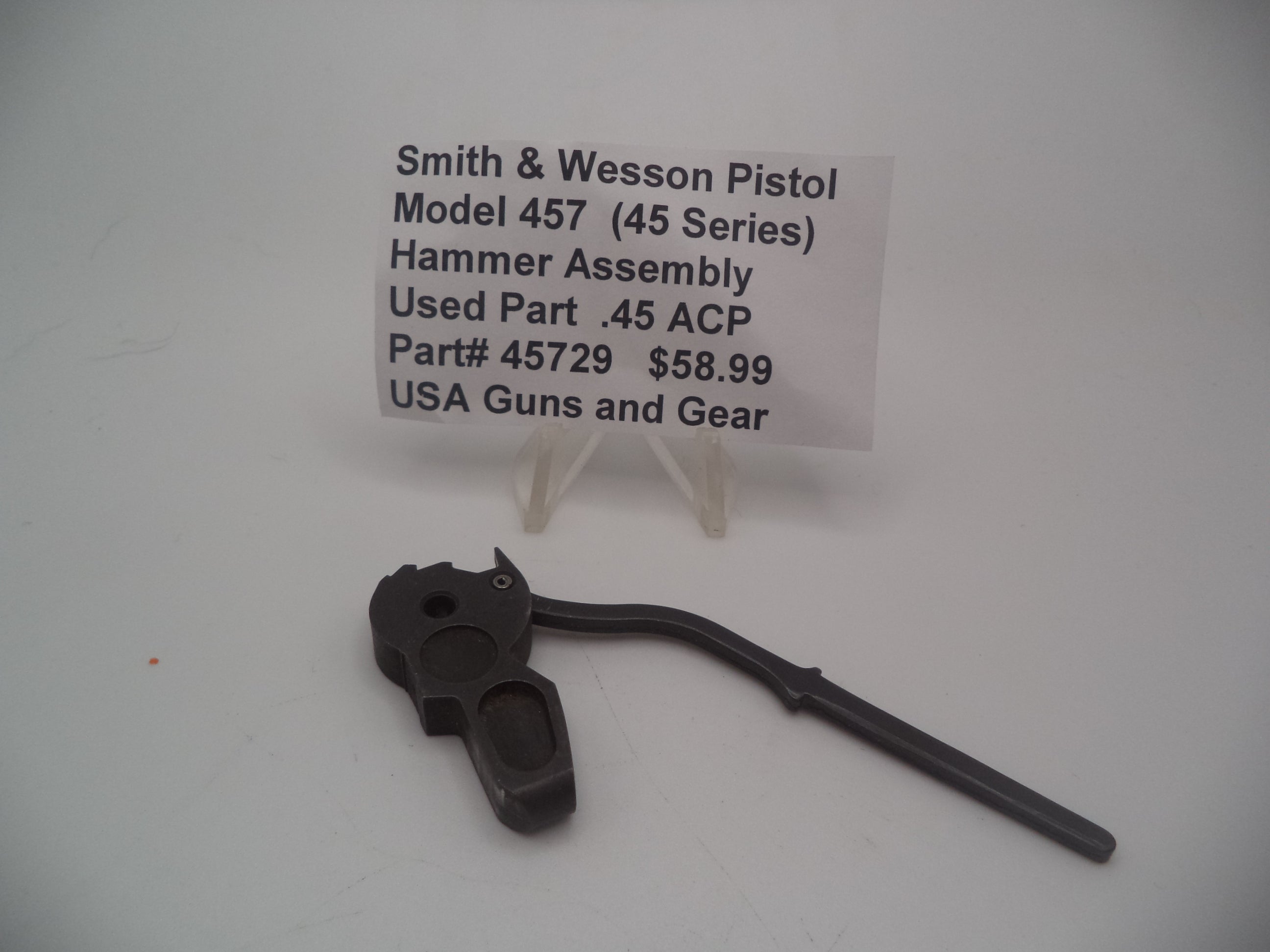 45729 Smith & Wesson Pistol Model 457 (45 Series) Hammer Assembly Used