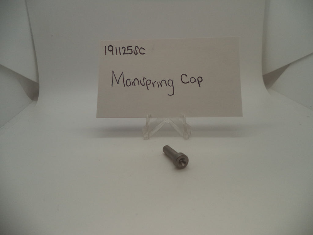 Wilson Combat Model 1911 Nickel Mainspring Cap New Part #19125SC