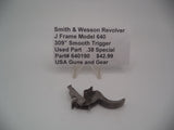 640190 Smith & Wesson J Frame Model 640 Used Smooth Trigger .38 Special