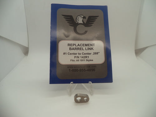 142R1 Wilson Combat New Model 1911 Replacement Barrel Link .268" Stainless Steel