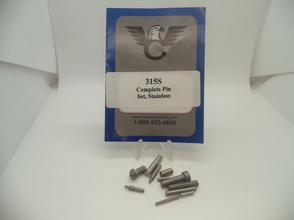 315S Wilson Combat New Model 1911 Complete Pin Set Stainless Steel