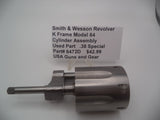 6472D Smith & Wesson K Frame Revolver Cylinder Assembly Model 64 Used