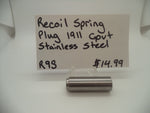 R9S Model 1911 Recoil Spring Plug Government Stainless Steel