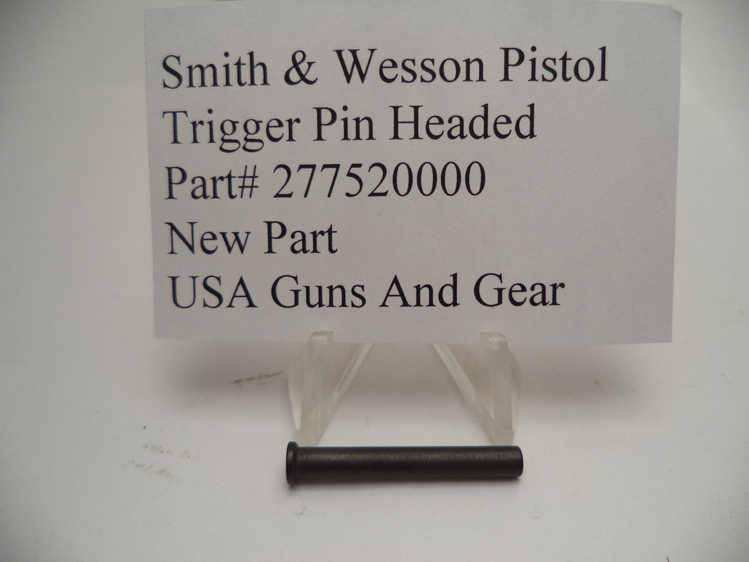 277520000 Smith and Wesson Trigger Pin Headed for Auto Pistols