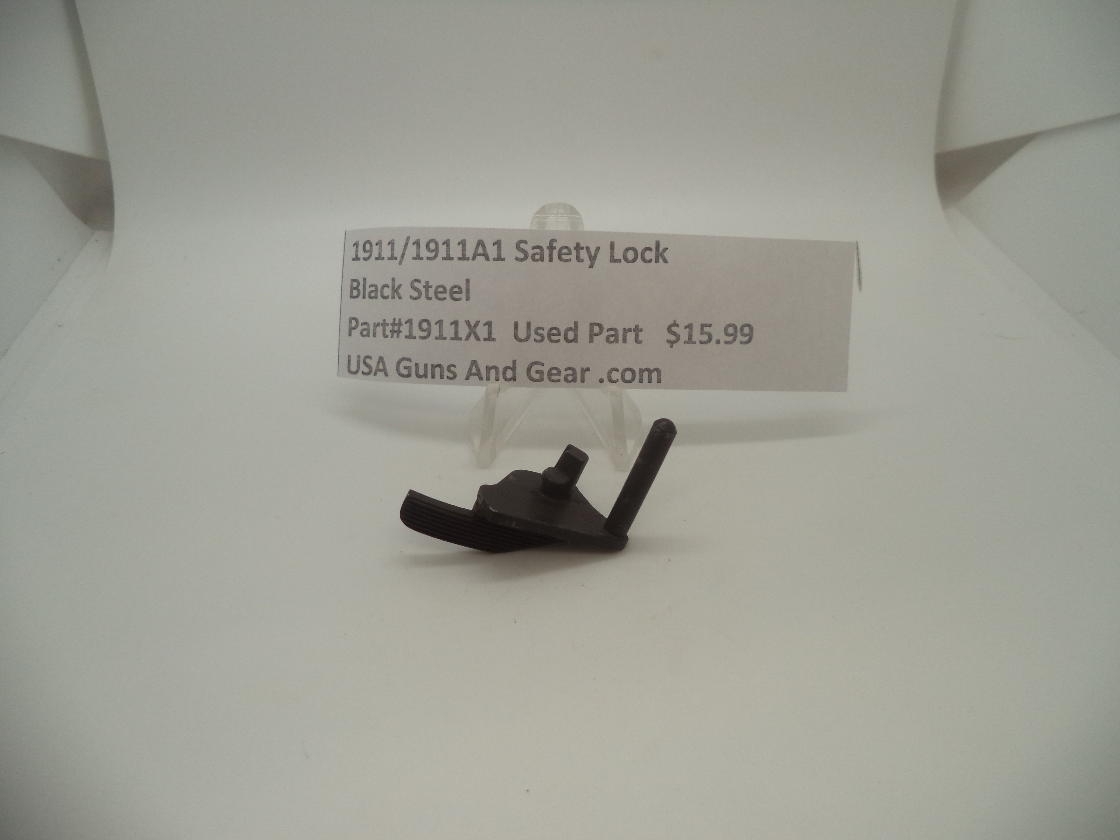 1911X1 1911 / 1911A1 Used Black Steel Safety Lock