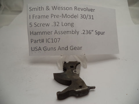 IC107 Smith and Wesson I Frame Pre-Model 30 & 31 .236" Hammer Used .32 Long