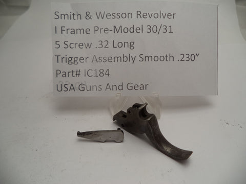 IC184 Smith and Wesson I Frame Pre-Model 30 & 31 .230" Smooth Trigger Used .32 Long
