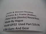 GP22 Hogue Rubber Grips for Smith & Wesson K & L Frame Round Butt Used