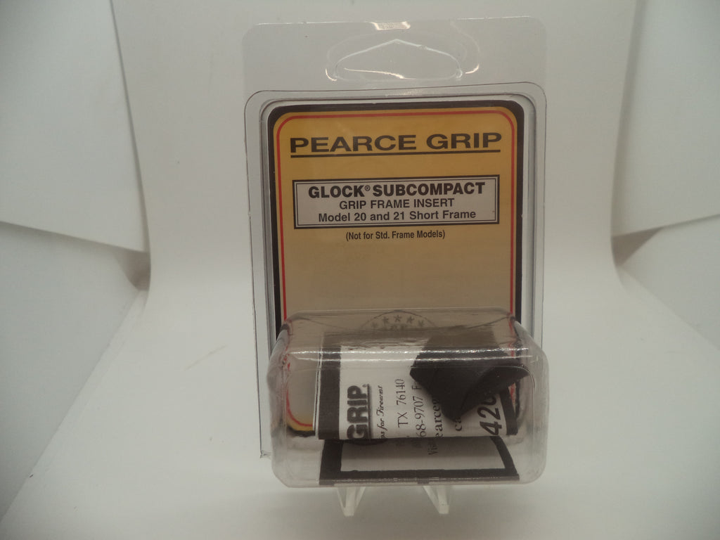 Pearce Grip Frame Insert For Subcompact Glock Models 20 & 21  #PG-FI20SF