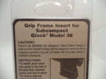 Pearce Grip Frame Insert For Subcompact Glock Model 36 #PG-FI36