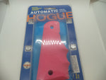 45007 Hogue Wraparound Pink Rubber Grips with Finger Grooves 1911 Government