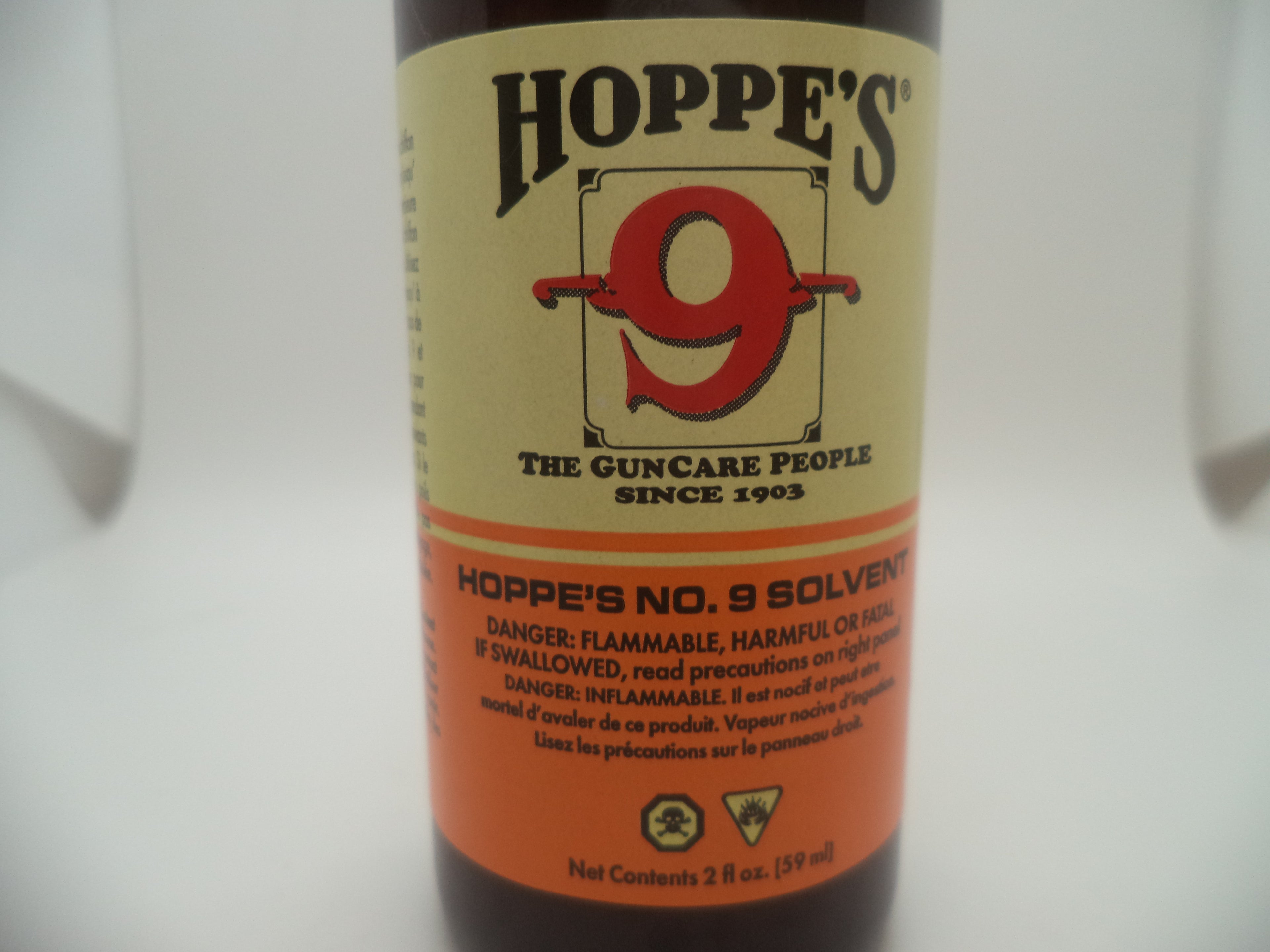 Hoppe's No. 9 Bore Cleaner Solvent - 2 FL OZ | Premium Gun Cleaning Solution