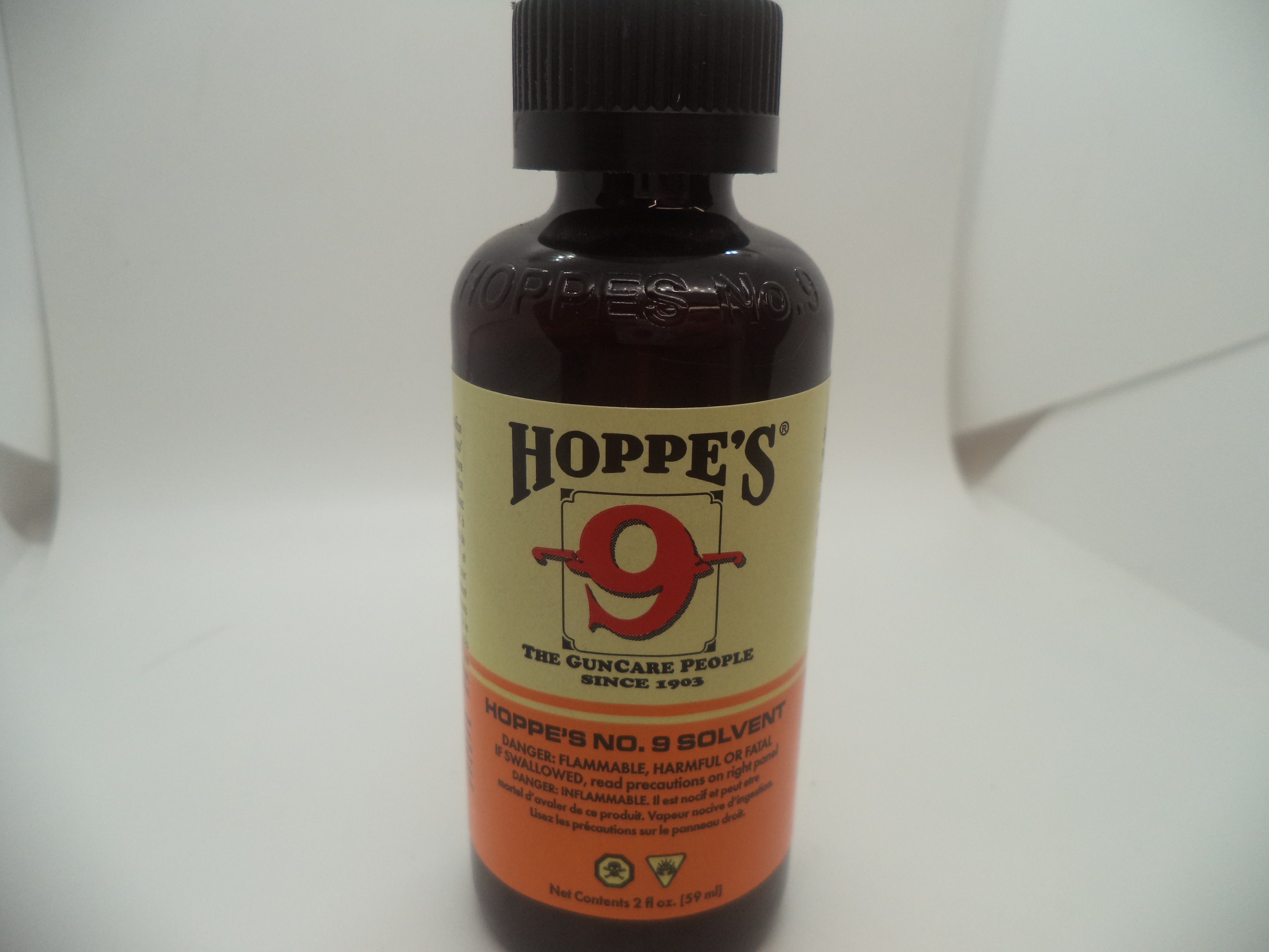 Hoppe's No. 9 Bore Cleaner Solvent - 2 FL OZ | Premium Gun Cleaning Solution