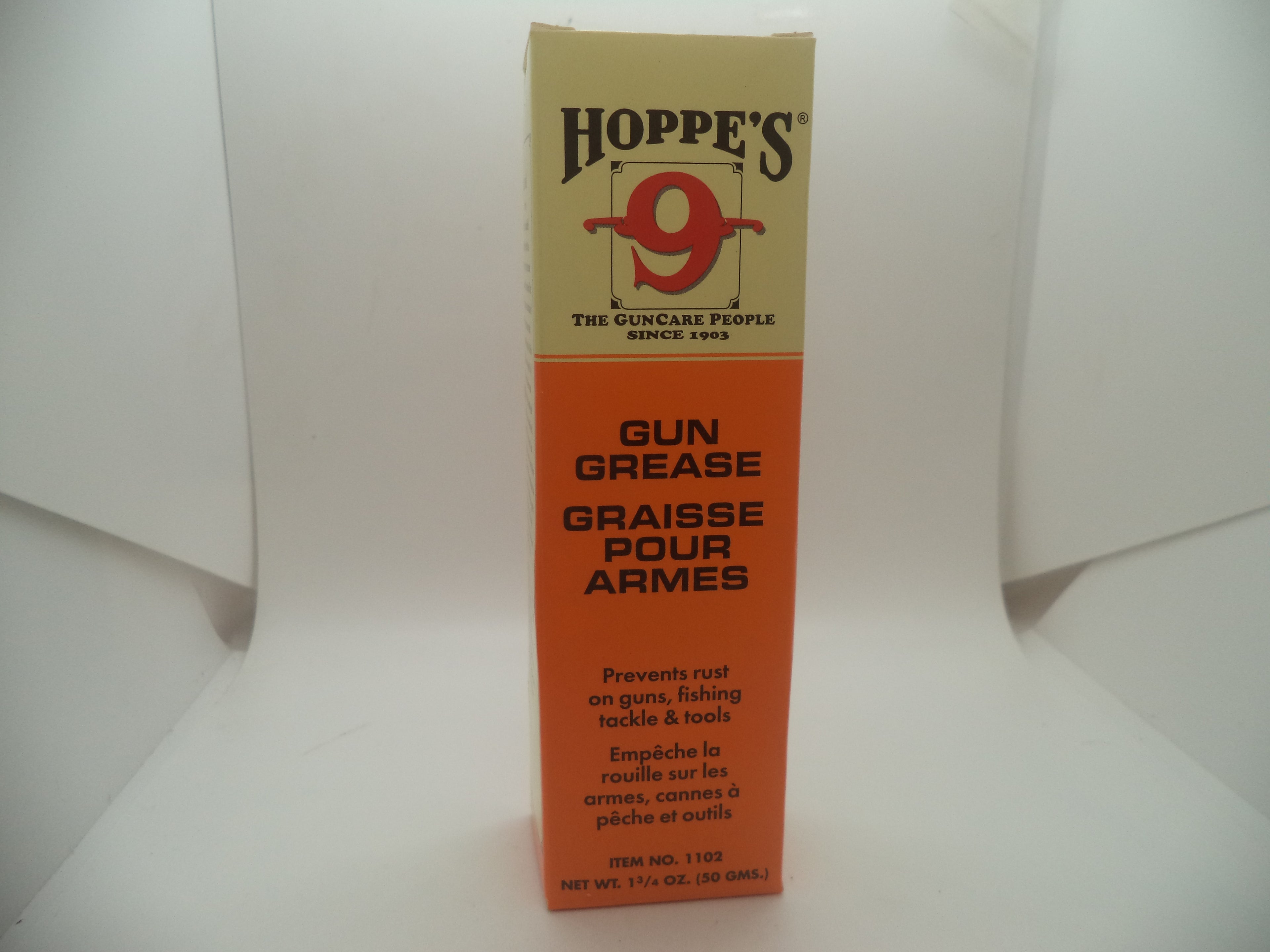 Hoppe's No. 9 Gun Grease - Premium Firearm Lubricant (1.75 oz) - GOIL0035
