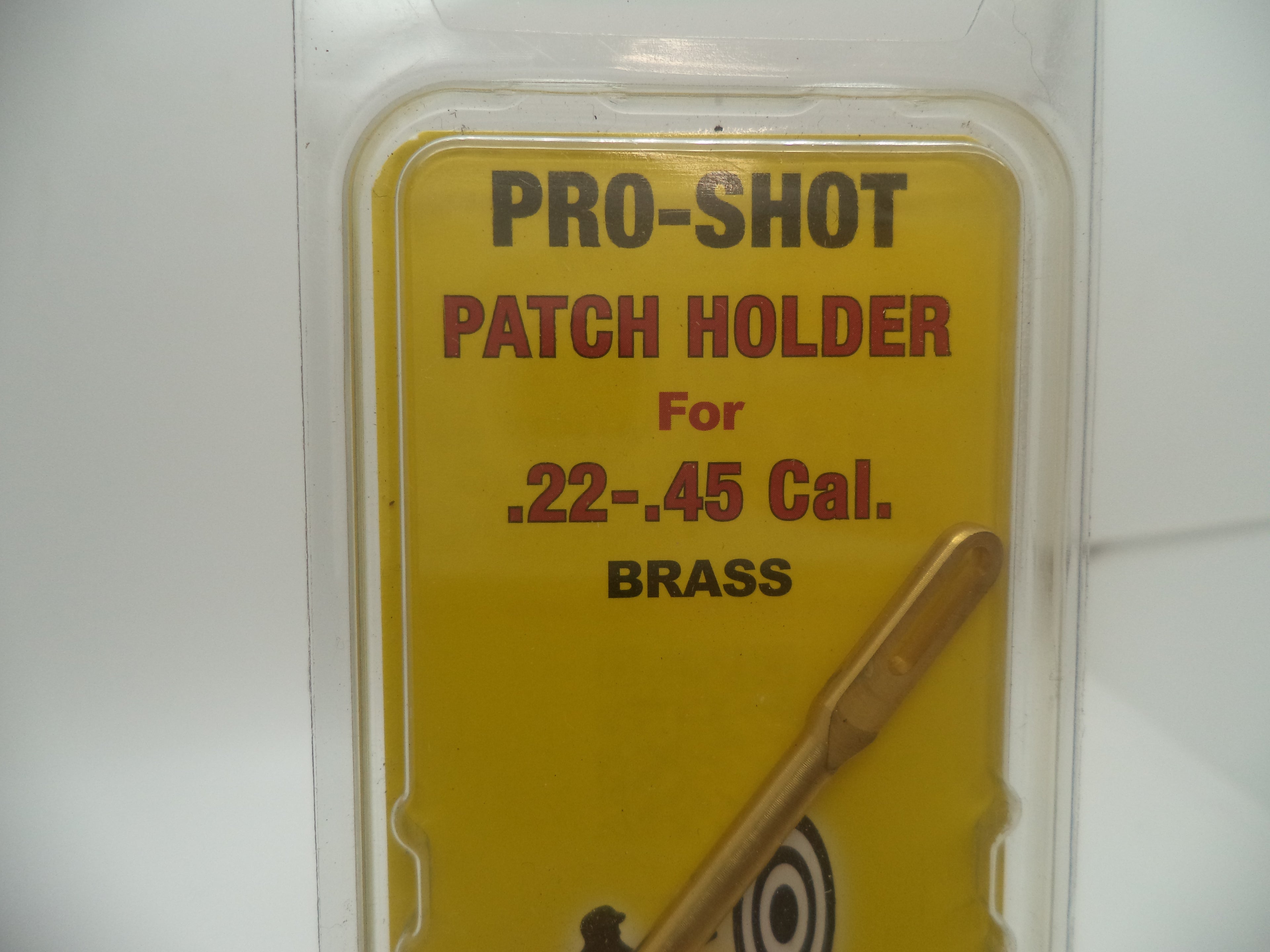 PS0003 Pro-Shot Brass Patch Holder for .22 - .45 Caliber