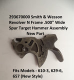 293670000 Smith & Wesson Revolver N Frame .500" Target Hammer New Part New Style