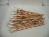 GT0041 100pc Cotton Swabs 6" Long Wood Wooden Handle Cleaning Applicators