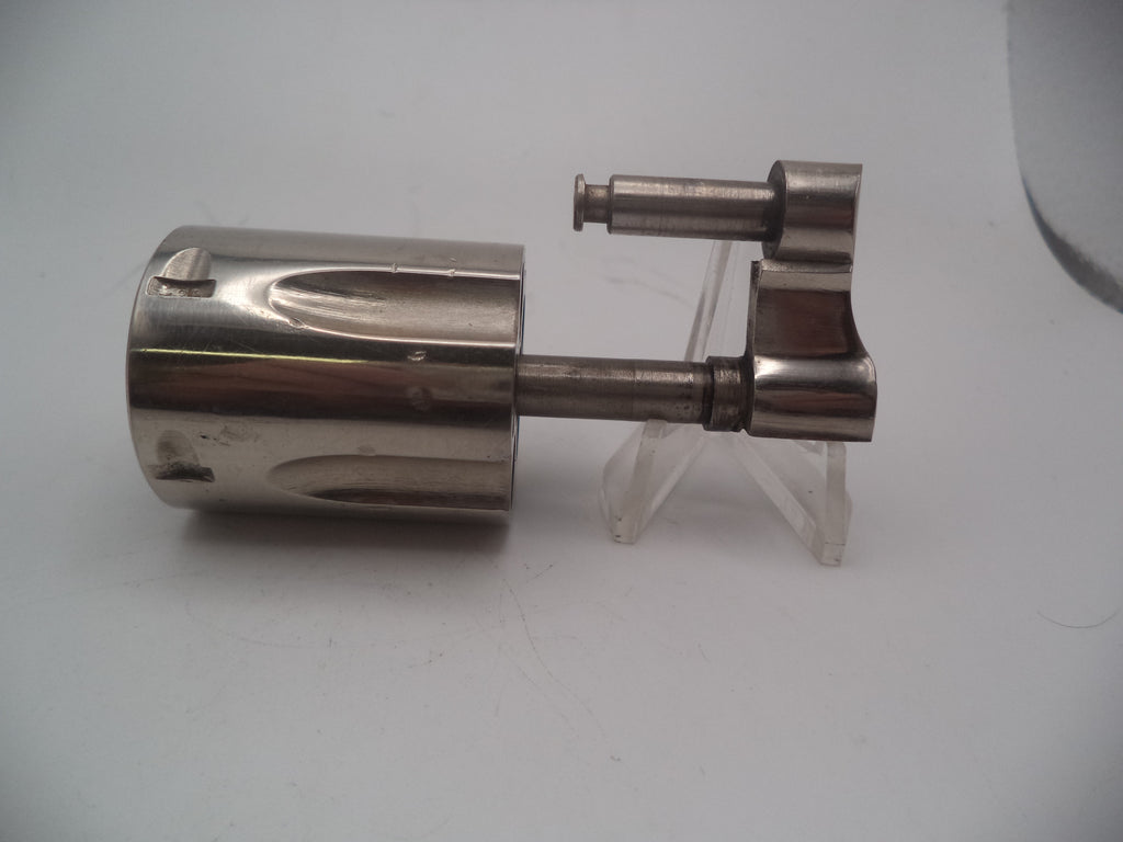 Smith & Wesson J Frame Model 37 Cylinder Assembly & Yoke - Blue Steel .38 Special - Used OEM Part 37662C