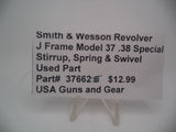 37662E Smith & Wesson Revolver J Frame Model 37 Stirrup, Spring & Swivel Used
