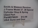 37662H Smith & Wesson Revolver J Frame Model 37 Cylinder Stop & Spring Used