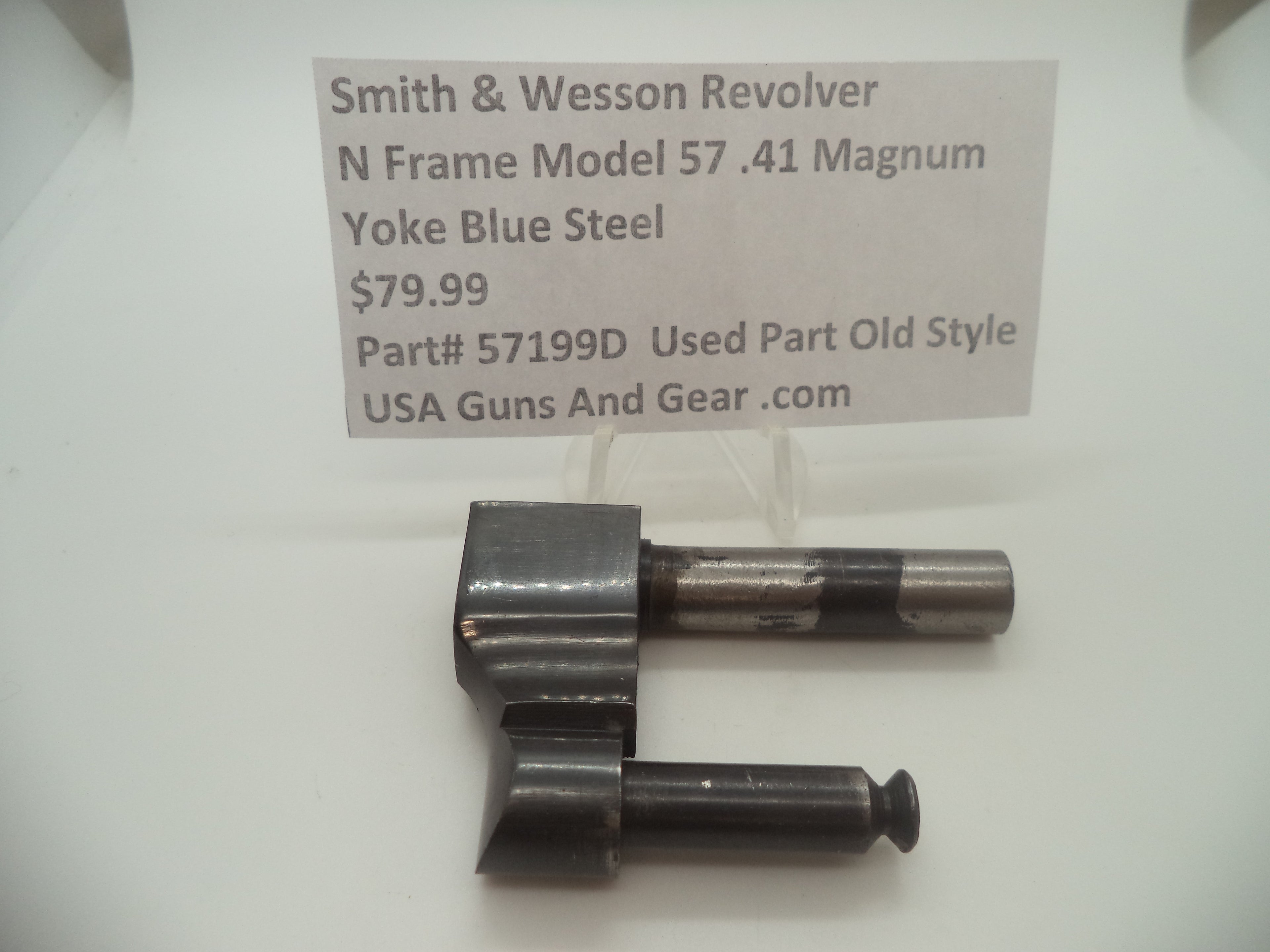 57199D Smith & Wesson N Frame Model 57 Used Yoke Blue Steel .44 Magnum