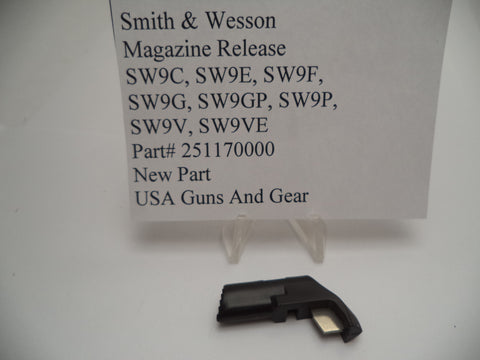 251170000 Smith & Wesson Magazine Release for Auto Pistols New