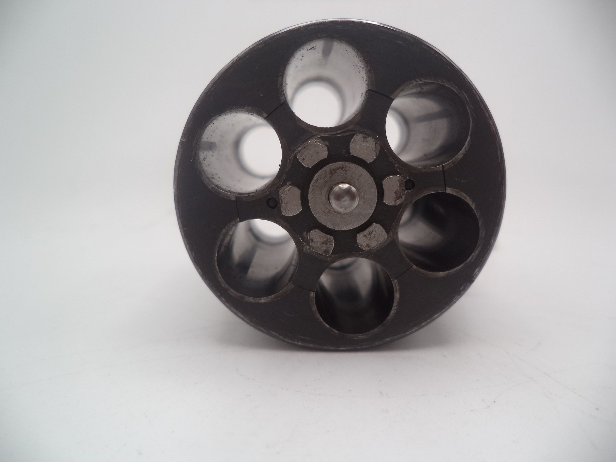 Smith & Wesson L Frame Model 586 Cylinder Assembly & Yoke - Blue Steel .357 Magnum - Used OEM Part 58662A