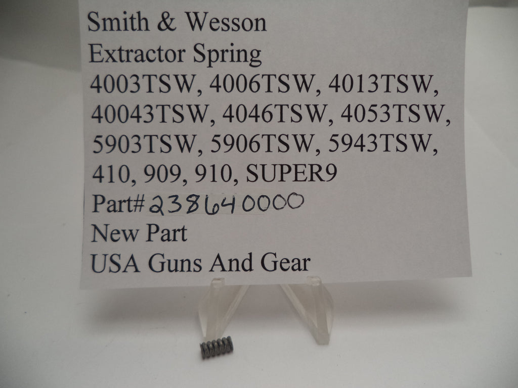 238640000 S&W Extractor Spring Blue - 4046TSW 4043TSW Multi-Model
