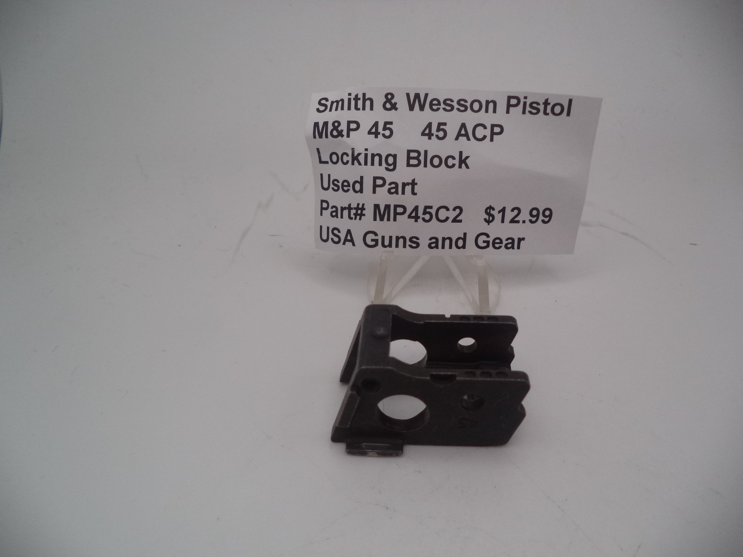 Smith & Wesson Pistol M&P 45 Locking Block Used Part .45 ACP MP45C2