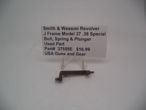 37555E Smith & Wesson  J Frame Models 37 Bolt, Spring & Plunger Used