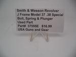 37555E Smith & Wesson  J Frame Models 37 Bolt, Spring & Plunger Used